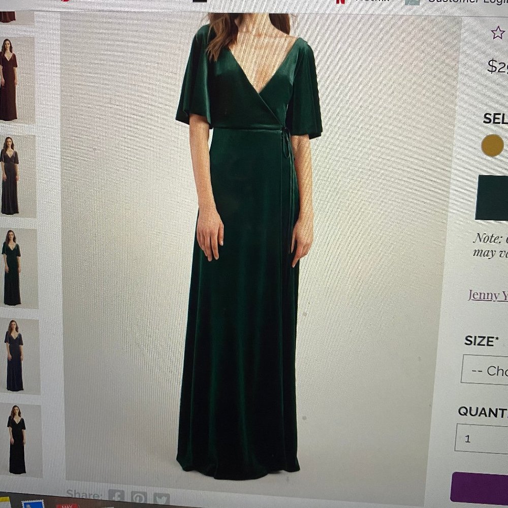 Jenny Yoo Bridesmaid Dress Marin